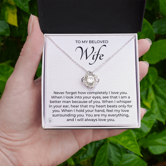 Gift For Wife | When I Necklace 0478T1
