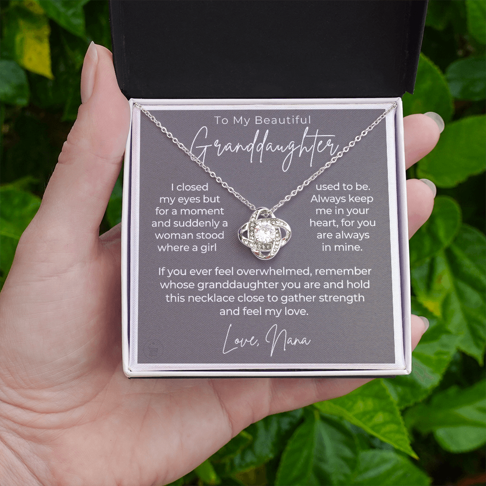 Granddaughter Gift | In My Heart Necklace 0545T6