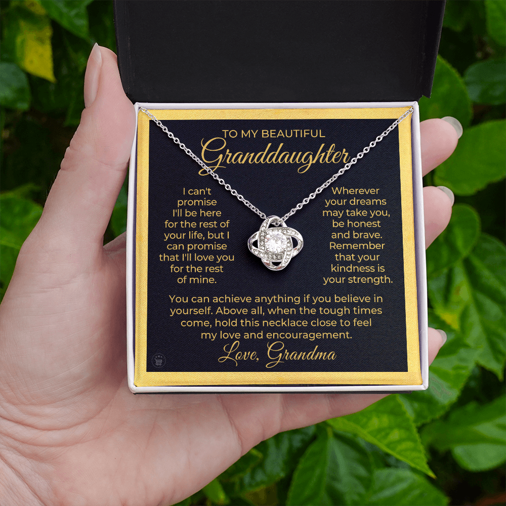 Granddaughter Gift | My Promise Necklace 0546T15