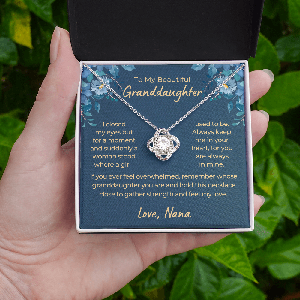 Granddaughter Gift | In My Heart Necklace 0545T13