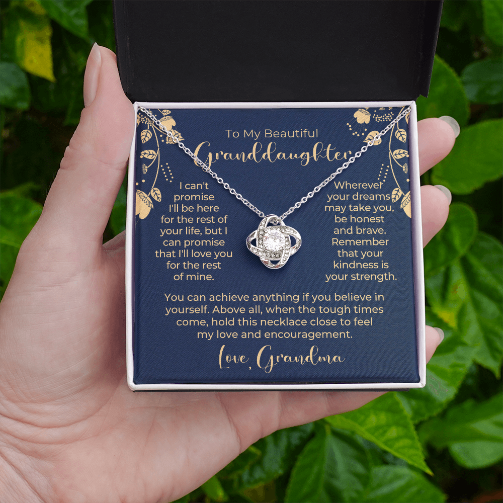 Granddaughter Gift | My Promise Necklace 0546T13