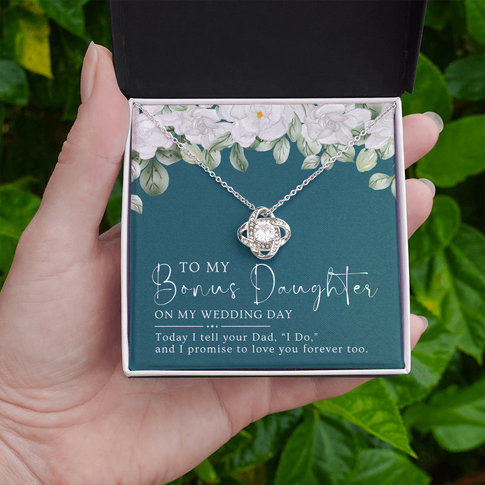 Stepdaughter Wedding Gift | Forever Necklace 0553T9