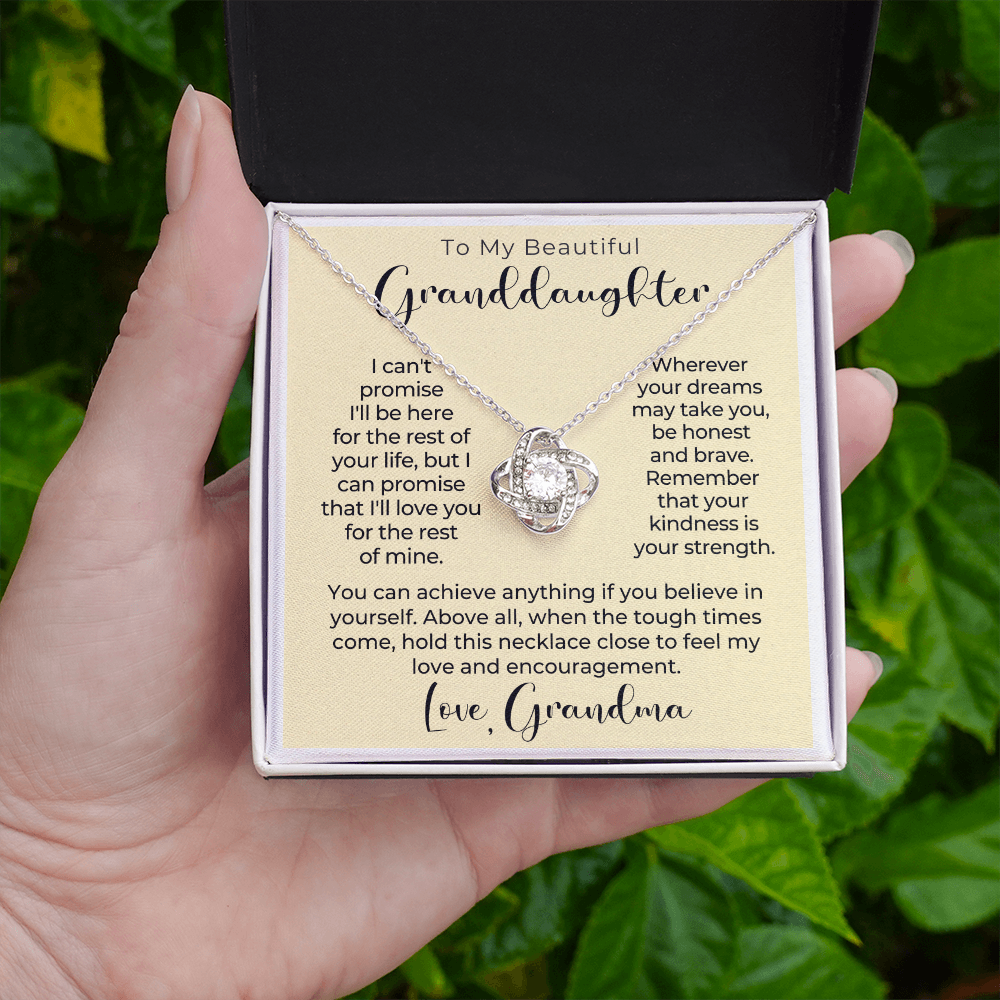 Granddaughter Gift | My Promise Necklace 0546T6