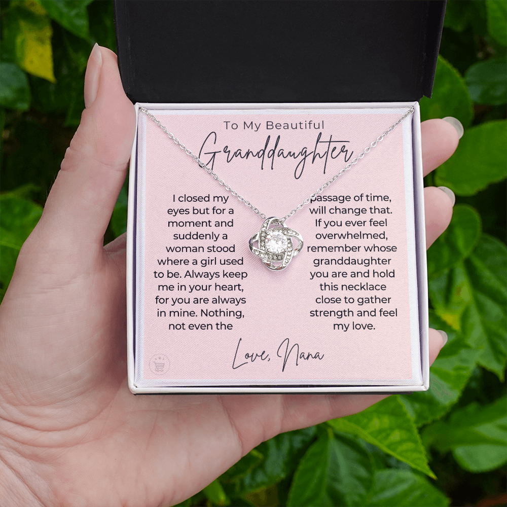 Granddaughter Gift | In My Heart Necklace 0545T4