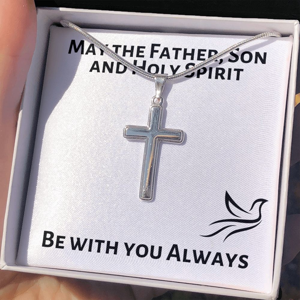 Christian Gift For Her | Cross Necklace 0825T1SSCN