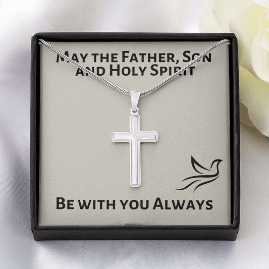 Christian Gift For Her | Cross Necklace 0825T2SSCN