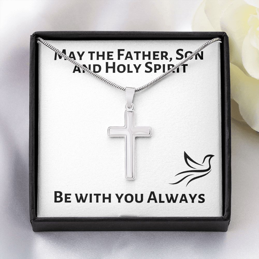 Christian Gift For Her | Cross Necklace 0825T1SSCN