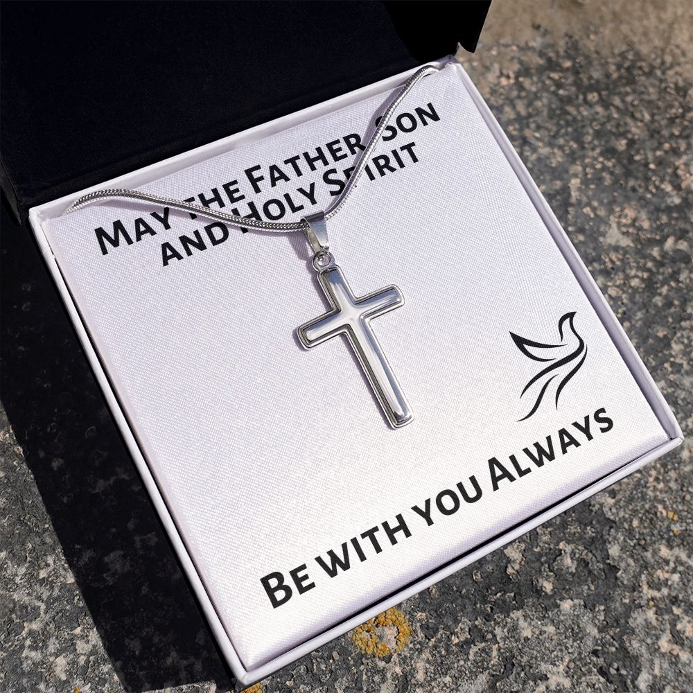 Christian Gift For Her | Cross Necklace 0825T1SSCN