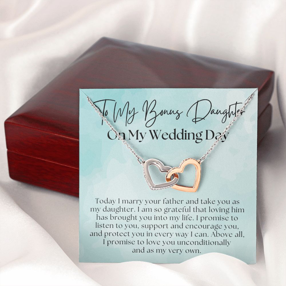 Stepdaughter Wedding Gift | Promise Necklace 0634T11