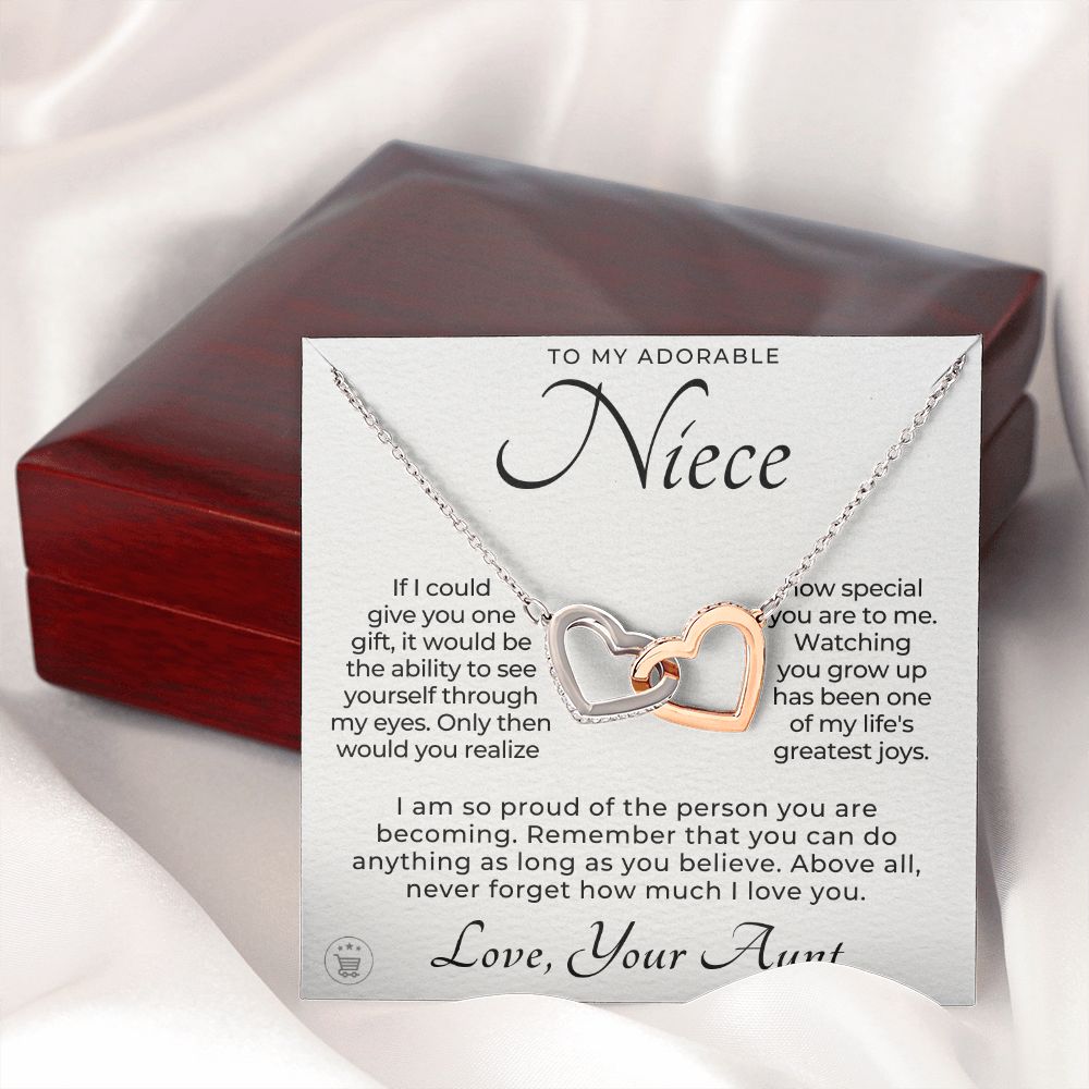 Niece Gift From Aunt | My Love Necklace 0628T5