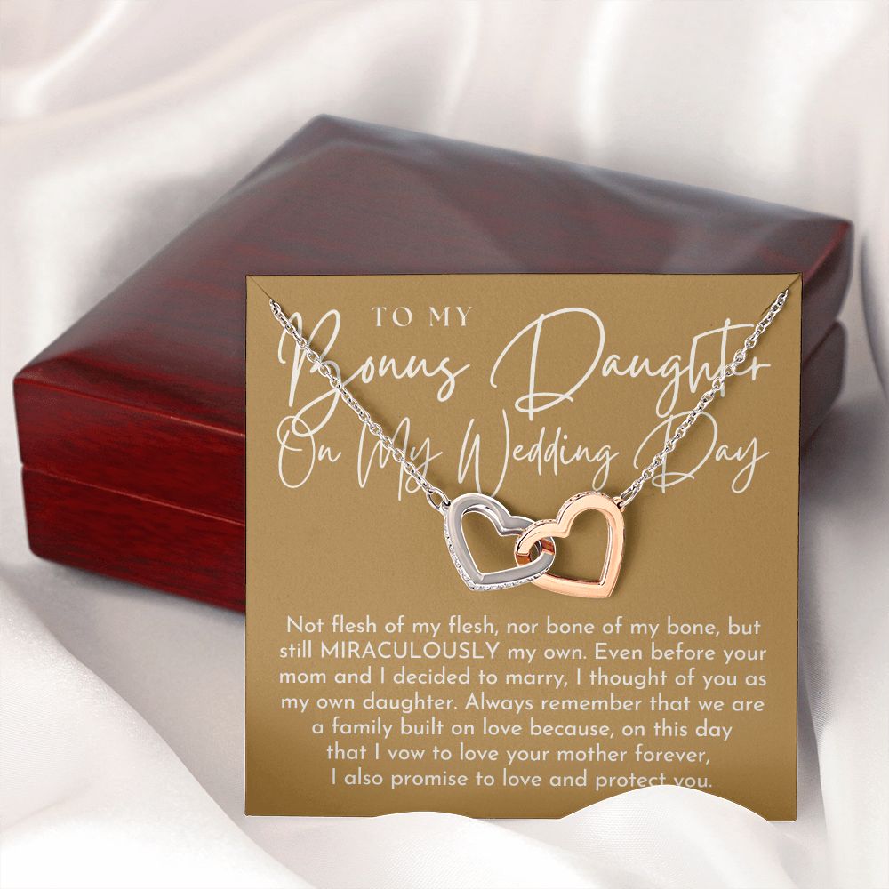 Stepdaughter Wedding Gift | On This Day Necklace 0638T3