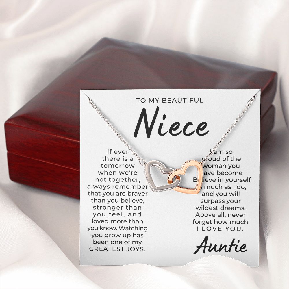 Niece Gift From Aunt | Greatest Joy Necklace 0629T1