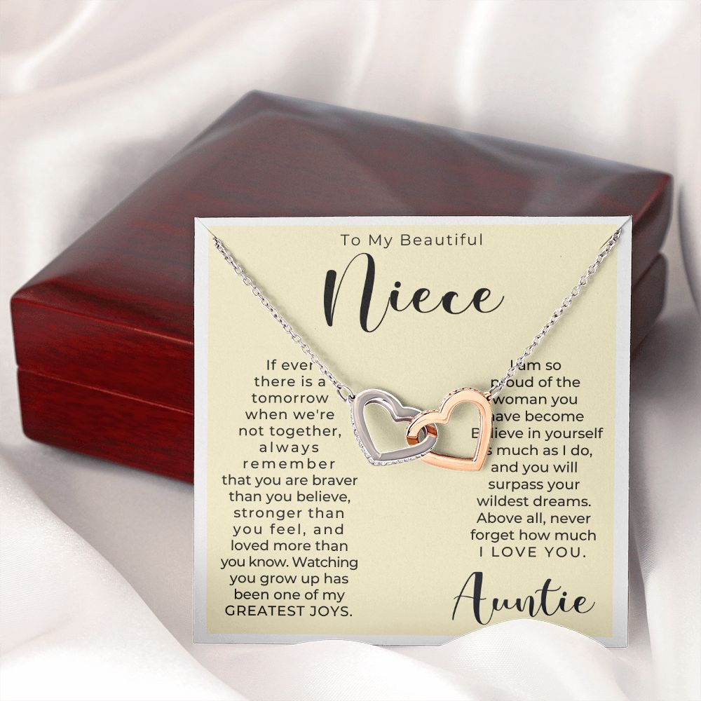 Niece Gift From Aunt | Greatest Joy Necklace 0629T4