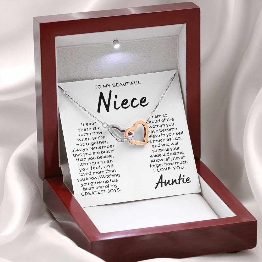 Niece Gift From Aunt | Greatest Joy Necklace 0629T1