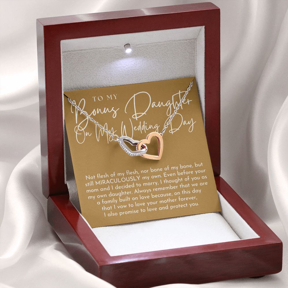 Stepdaughter Wedding Gift | On This Day Necklace 0638T3