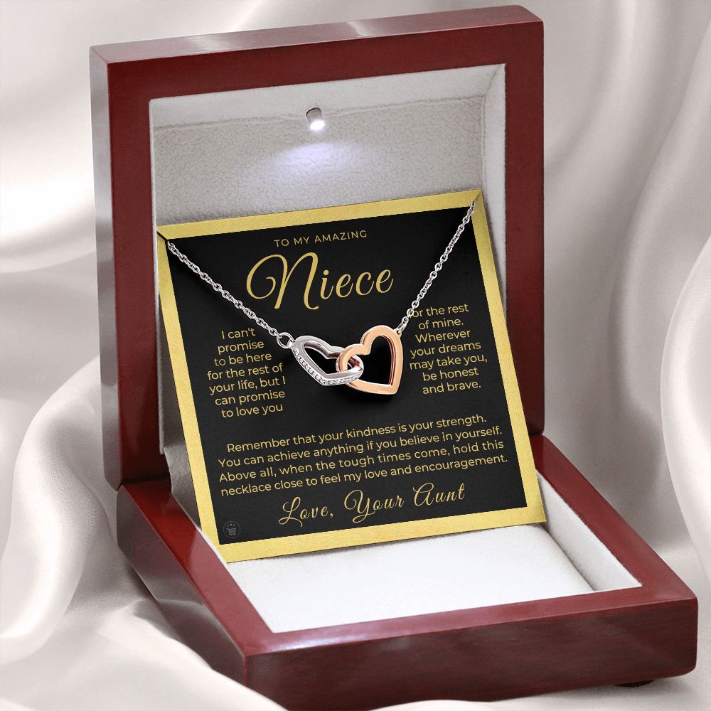 Niece Gift From Aunt | My Promise Necklace 0630T7