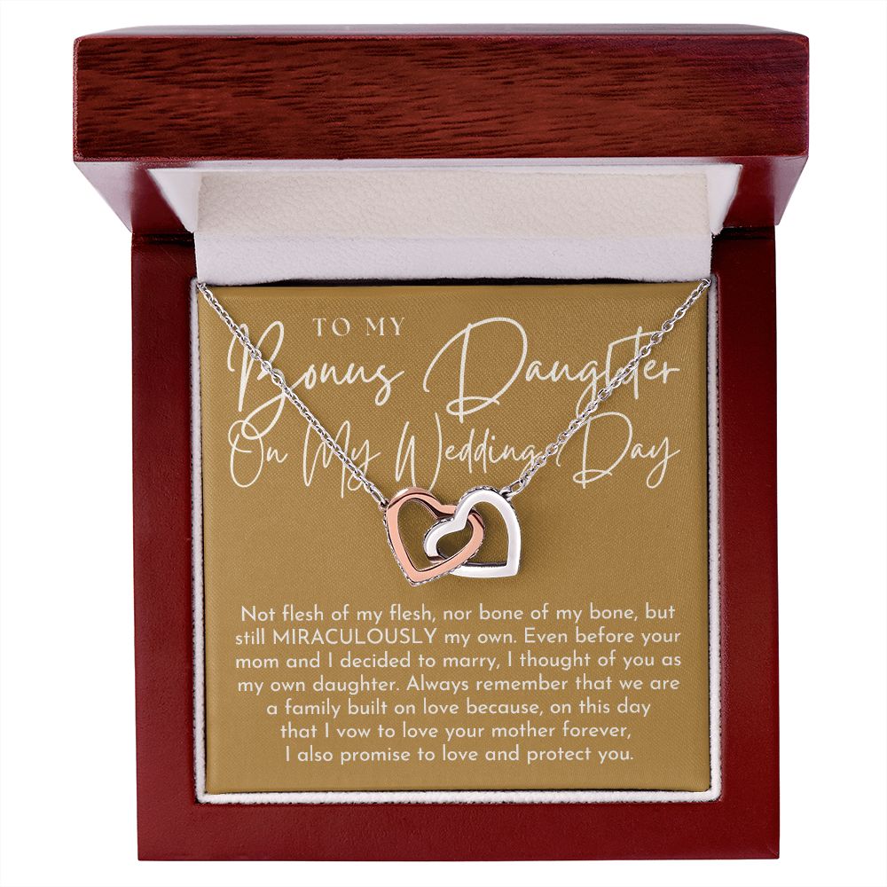 Stepdaughter Wedding Gift | On This Day Necklace 0638T3