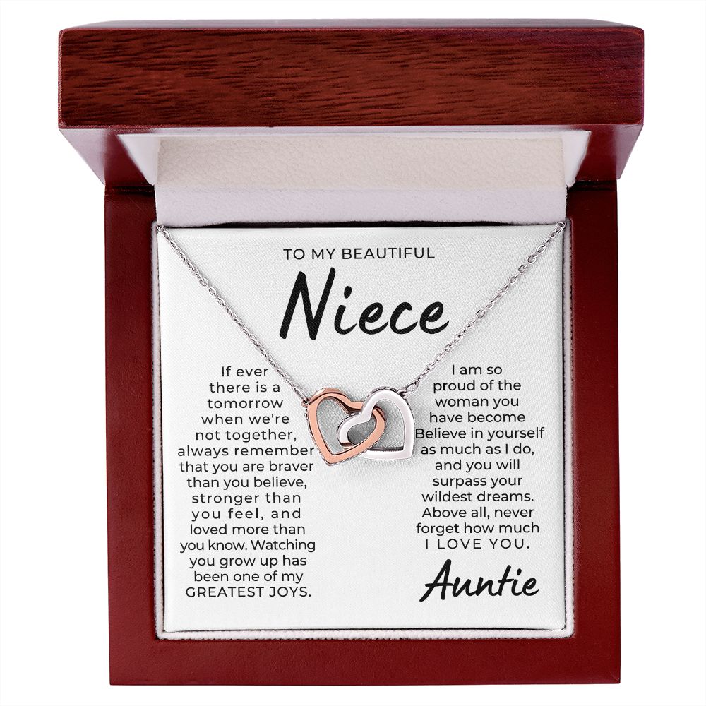 Niece Gift From Aunt | Greatest Joy Necklace 0629T1