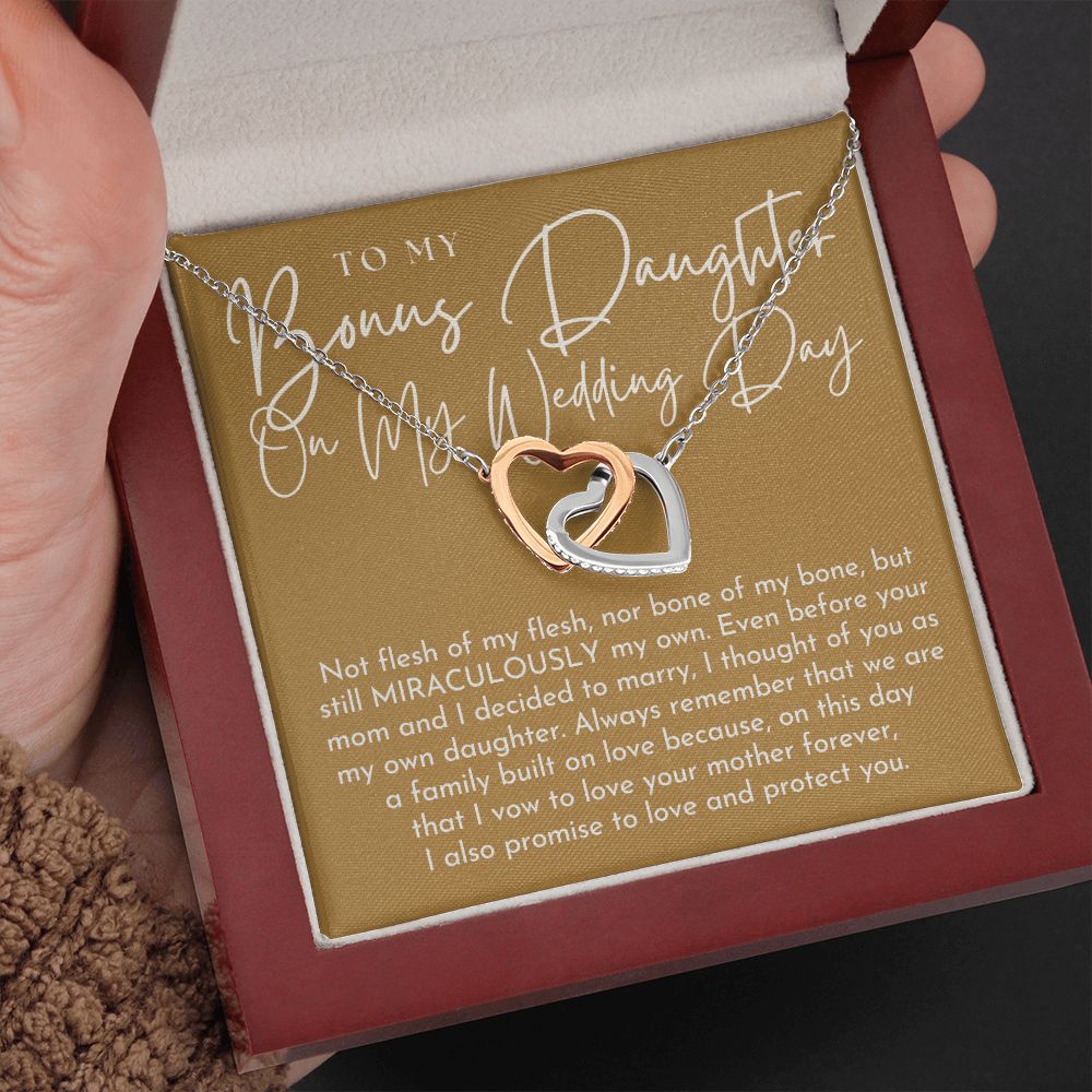 Stepdaughter Wedding Gift | On This Day Necklace 0638T3