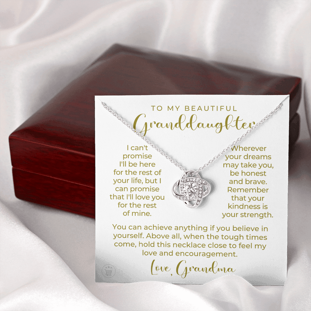 Granddaughter Gift | My Promise Necklace 0546T1