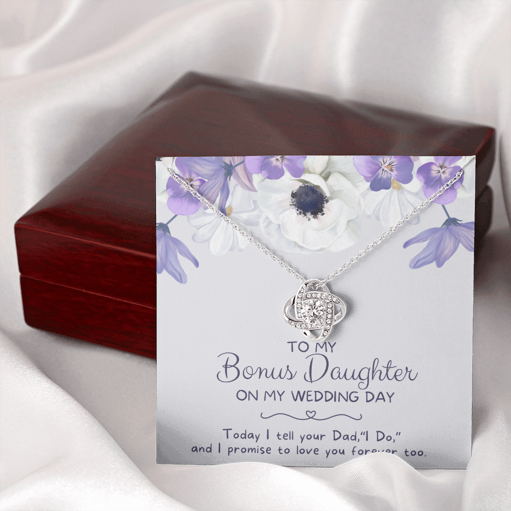 Stepdaughter Wedding Gift | Forever Necklace 0553T6