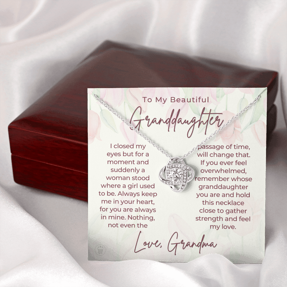 Granddaughter Gift | In My Heart Necklace 0544T9