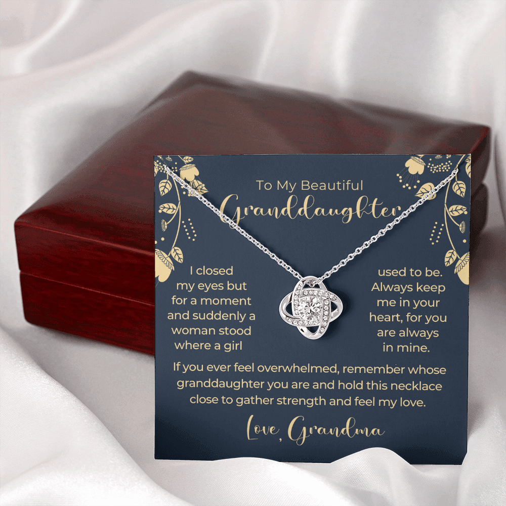 Granddaughter Gift | In My Heart Necklace 0544T14