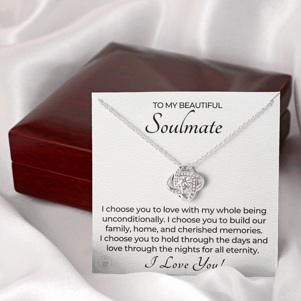 Soulmate Gift | I Choose Necklace 0535T1