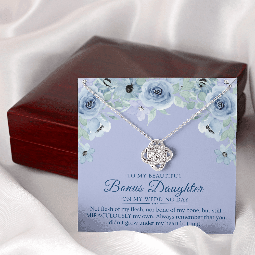 Stepdaughter Wedding Gift | In My Heart Necklace 0554T3