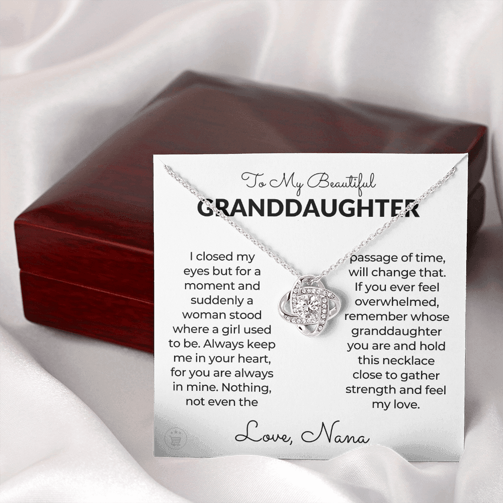 Granddaughter Gift | In My Heart Necklace 0545T3