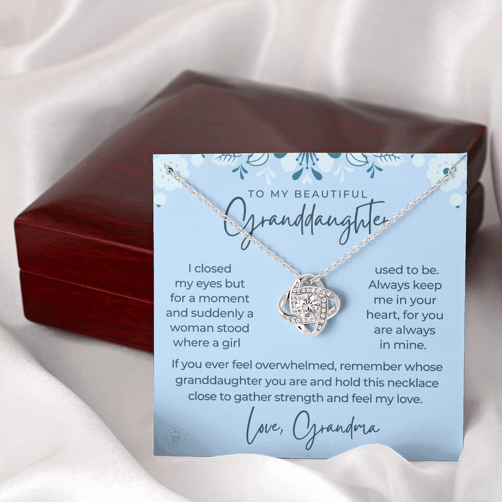 Granddaughter Gift | In My Heart Necklace 0544T12