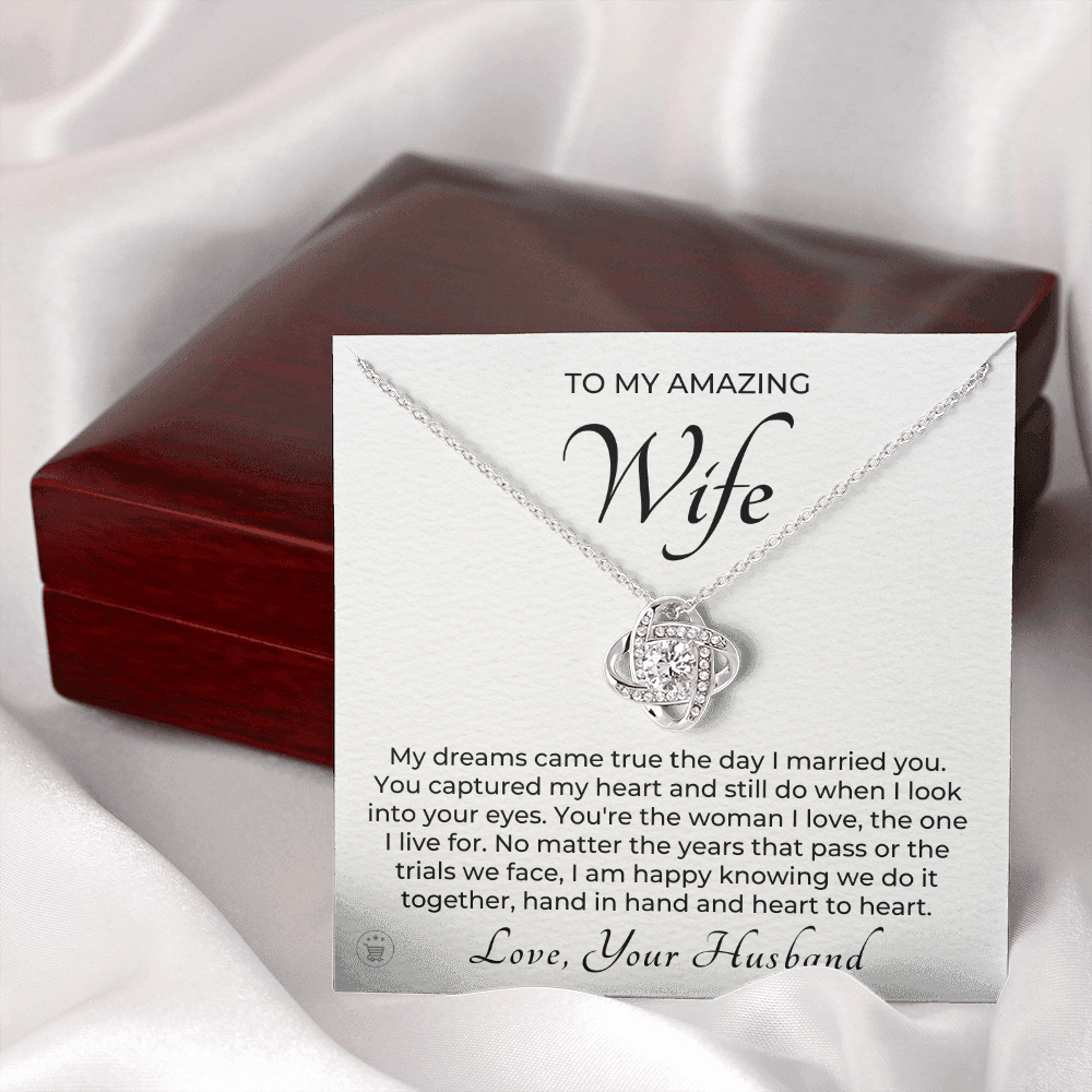 Gift For Wife | I Live For Necklace 0477T1