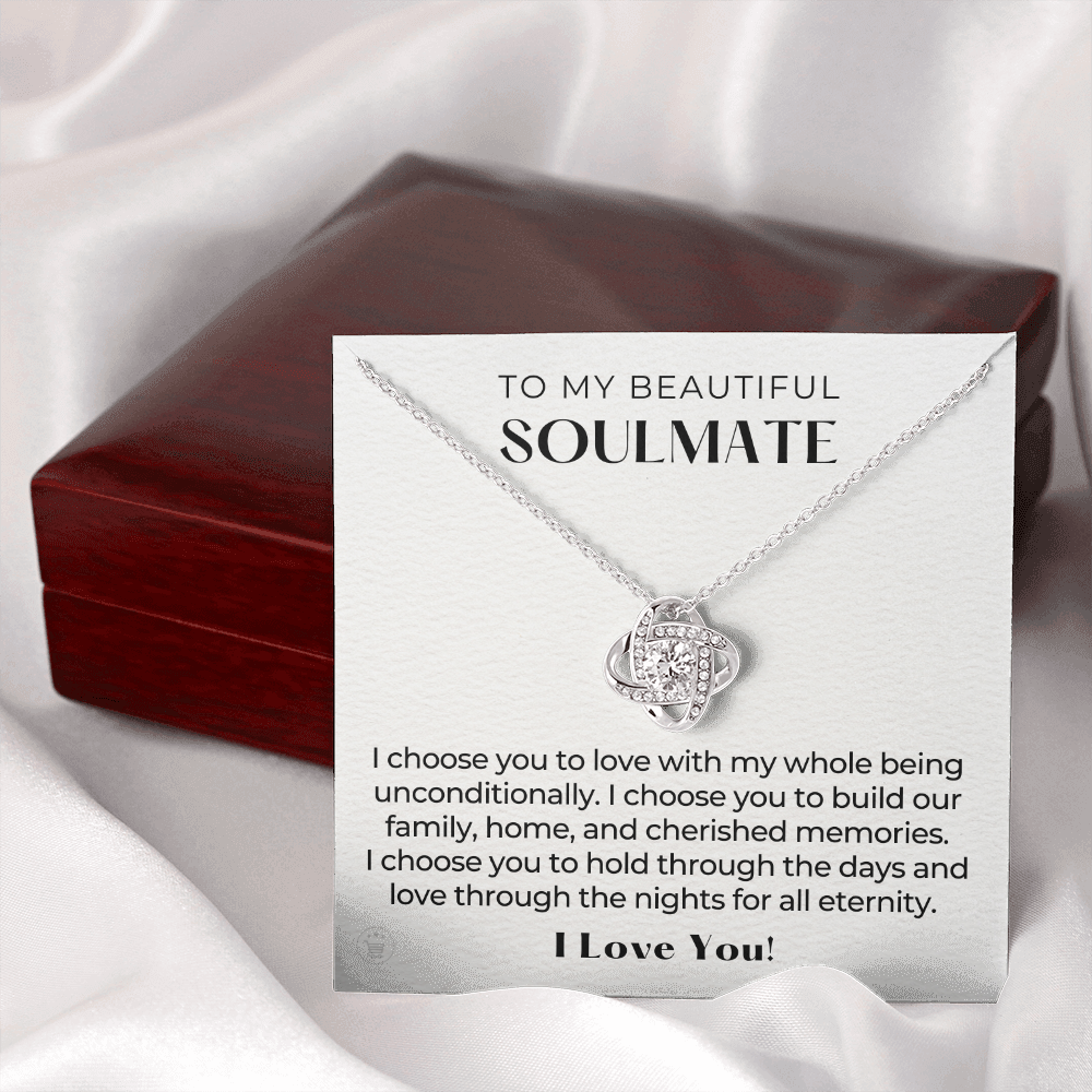 Soulmate Gift | I Choose Necklace 0535T6