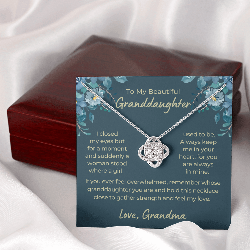 Granddaughter Gift | In My Heart Necklace 0544T13