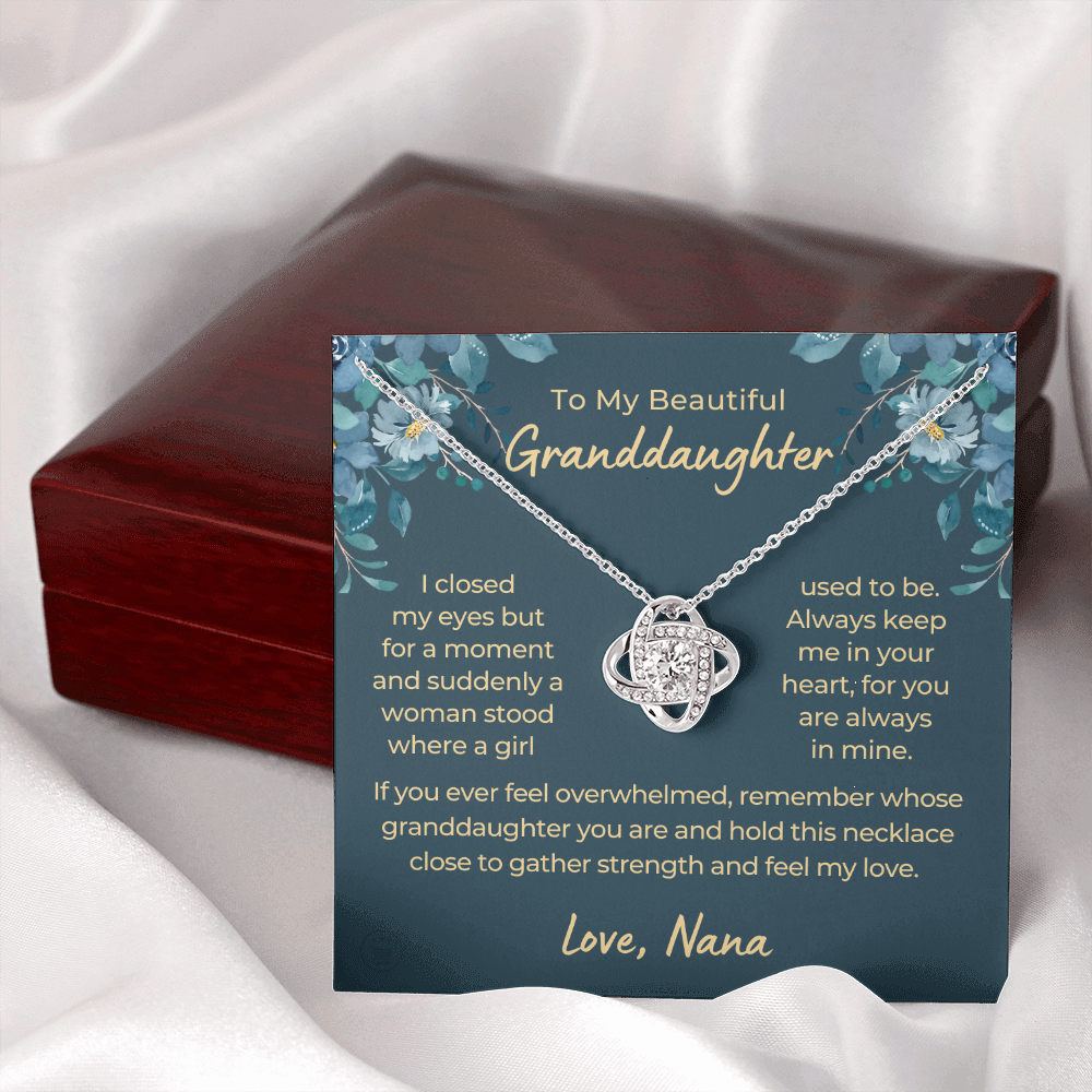 Granddaughter Gift | In My Heart Necklace 0545T13