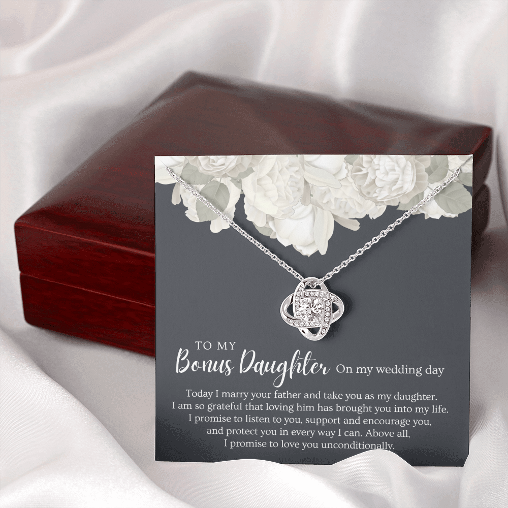 Stepdaughter Wedding Gift  | Promise Necklace 0551T1