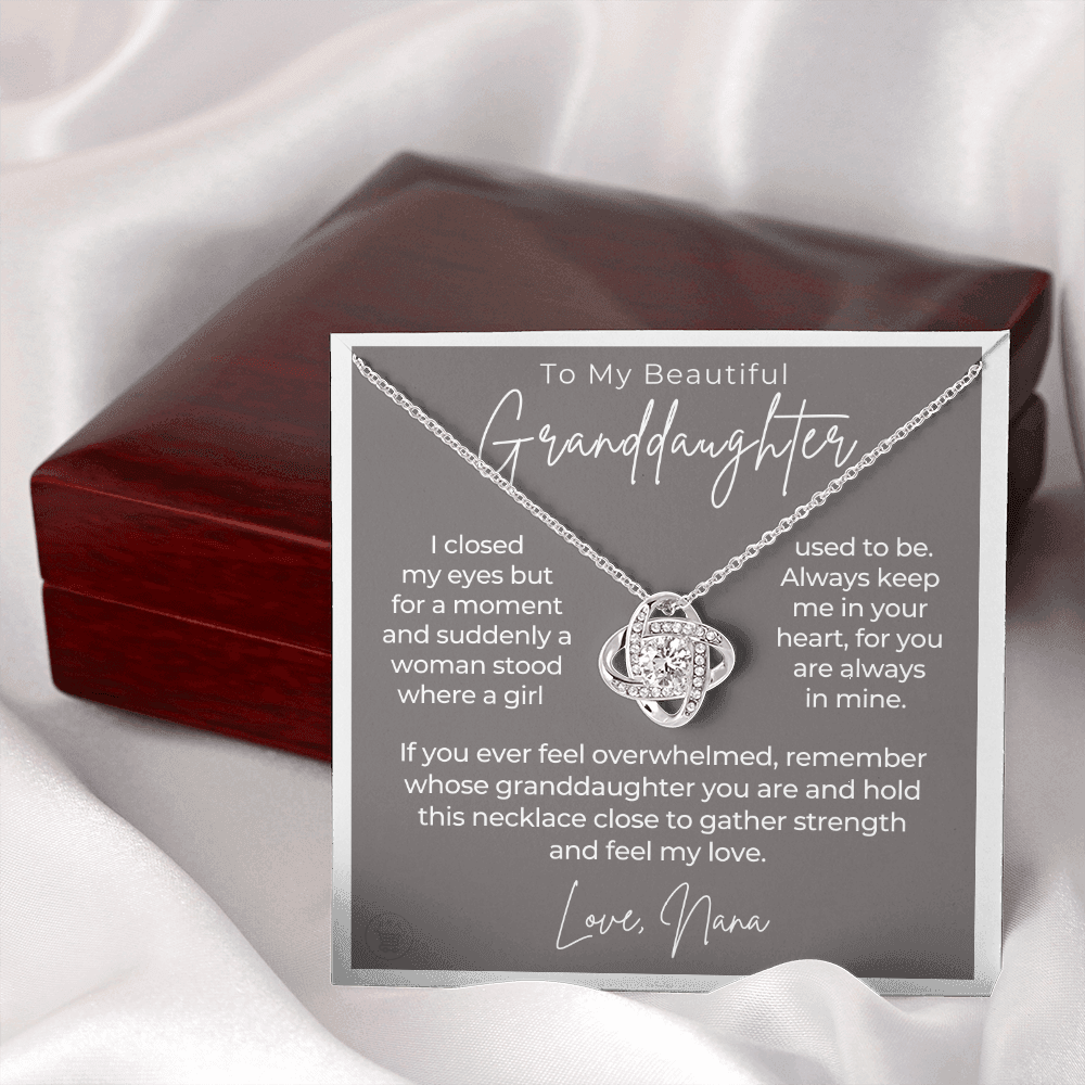 Granddaughter Gift | In My Heart Necklace 0545T6