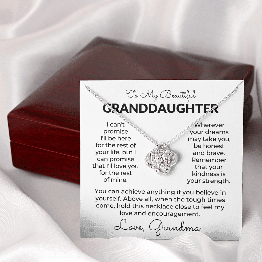 Granddaughter Gift | My Promise Necklace 0546T3