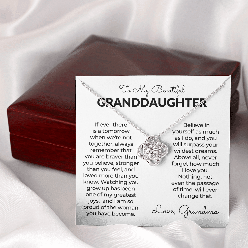 Granddaughter Gift | Believe Necklace 0547T3