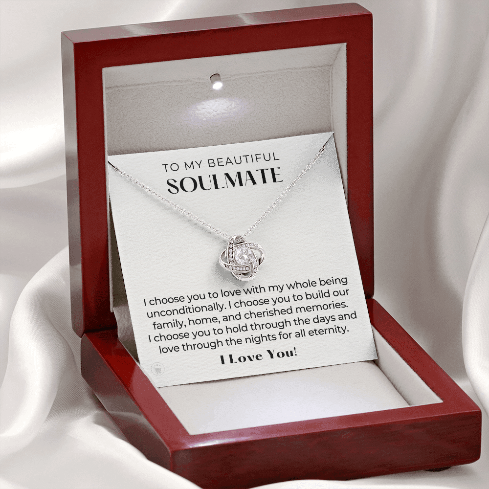 Soulmate Gift | I Choose Necklace 0535T6