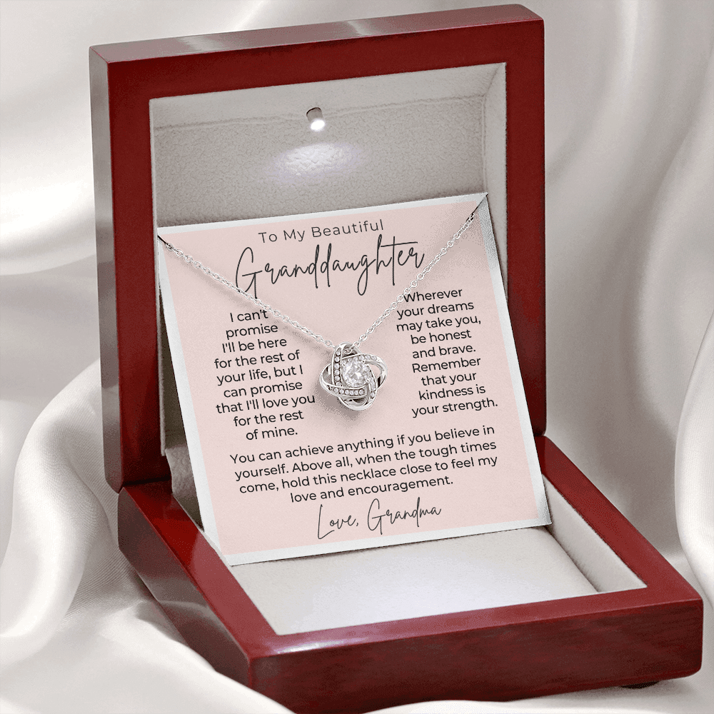 Granddaughter Gift | My Promise Necklace 0546T4