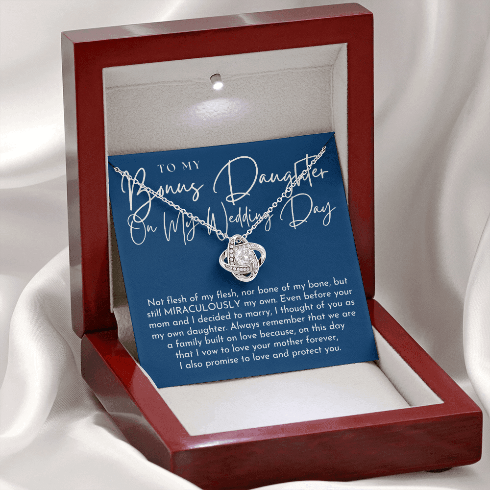 Stepdaughter Wedding Gift | On This Day Necklace 0555T1