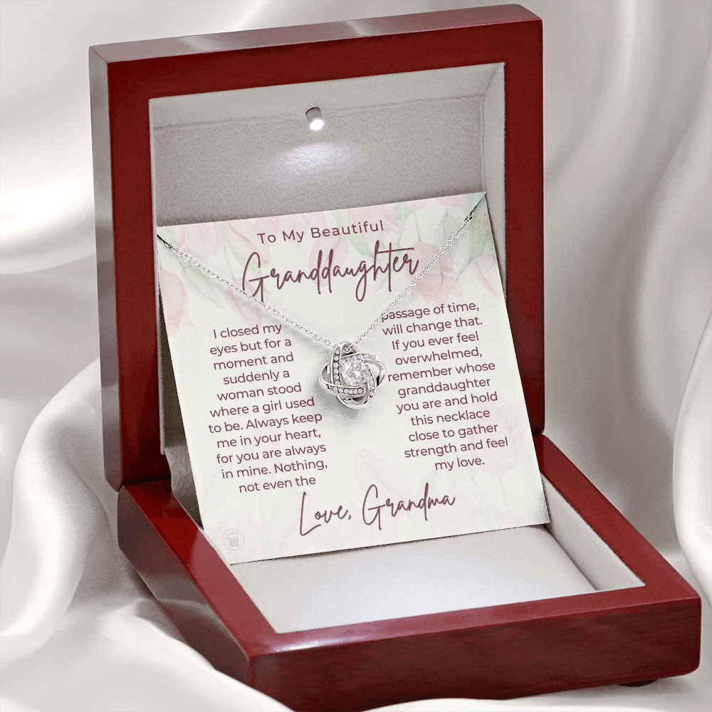 Granddaughter Gift | In My Heart Necklace 0544T9