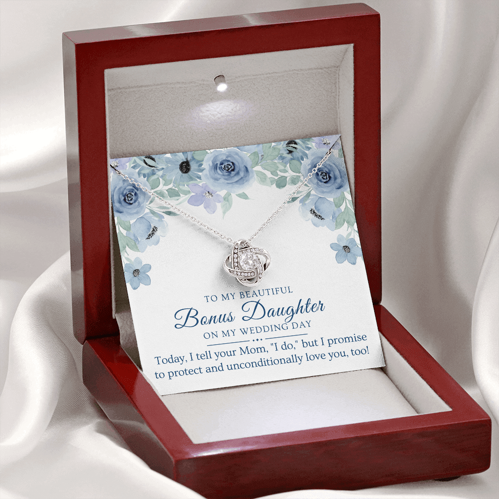 Stepdaughter Wedding Gift | Promise Necklace 0556T2