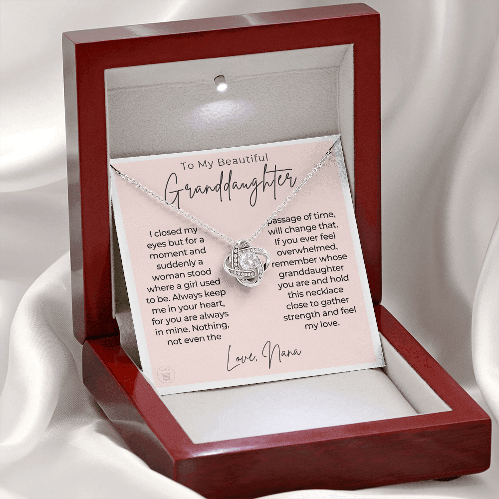 Granddaughter Gift | In My Heart Necklace 0545T4