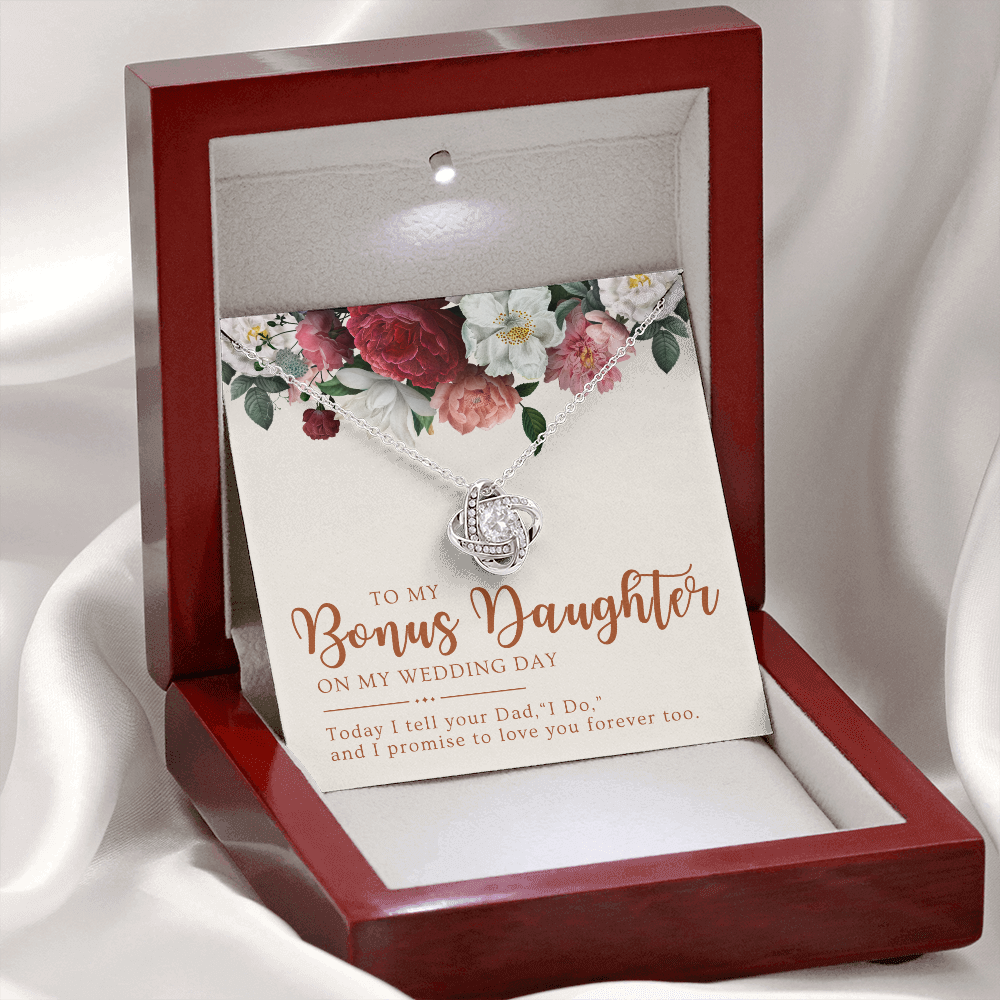 Stepdaughter Wedding Gift | Forever Necklace 0553T7