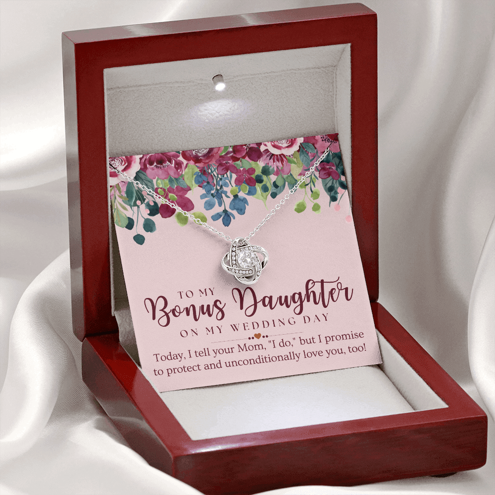 Stepdaughter Wedding Gift | Promise Necklace 0556T1