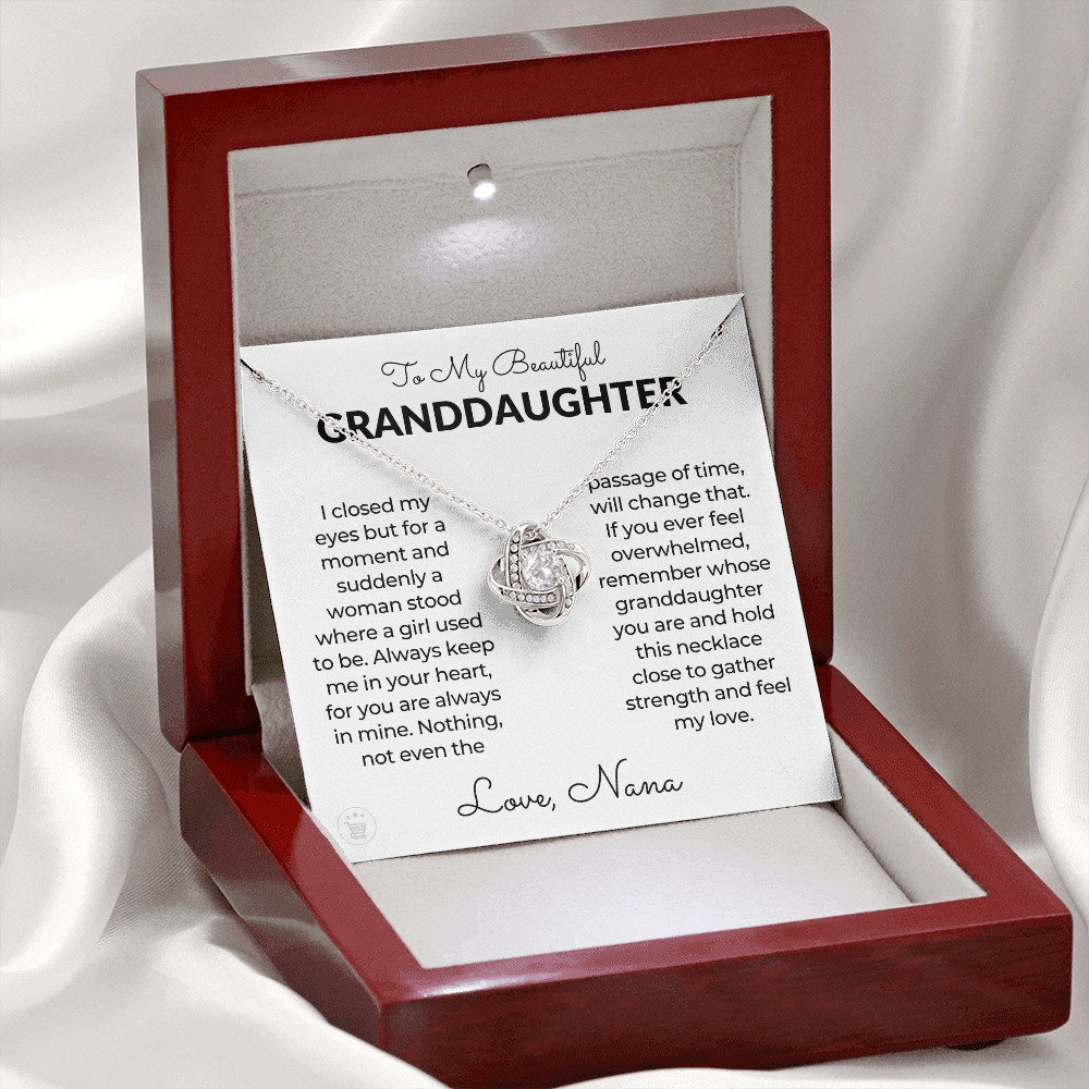 Granddaughter Gift | In My Heart Necklace 0545T3