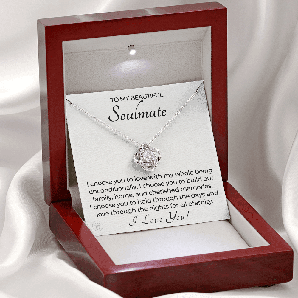 Soulmate Gift | I Choose Necklace 0535T1