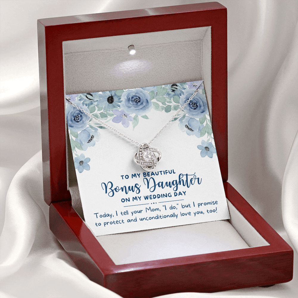 Stepdaughter Wedding Gift | Promise Necklace 0556T4